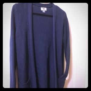 Old Navy Long Shaker Knit Cardigan